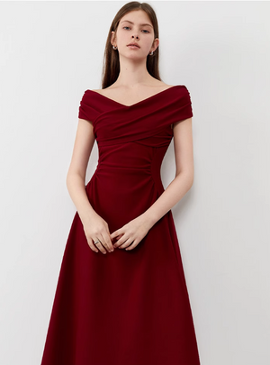 Close-up of subtle embellishments on the dress
