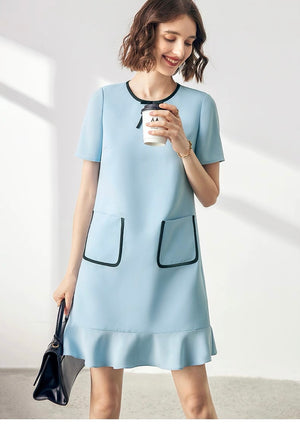 Styled outfit with heels and clutch for elegant look