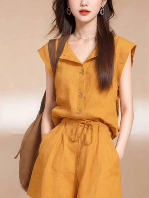 Vibrant summer co-ord set for women