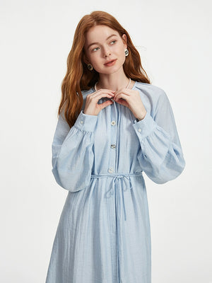 Taileroom classic long sleeve dress with vintage charm