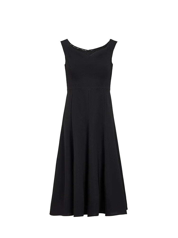 Modern summer black gown