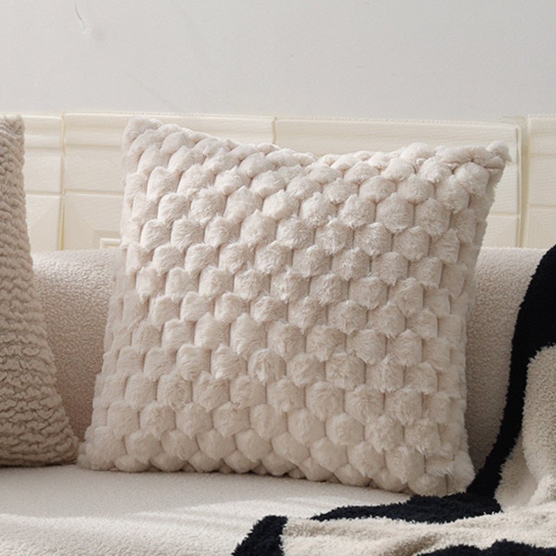 French Pillow Cover, Vintage Patterned Cushion Case for Sofa Decor