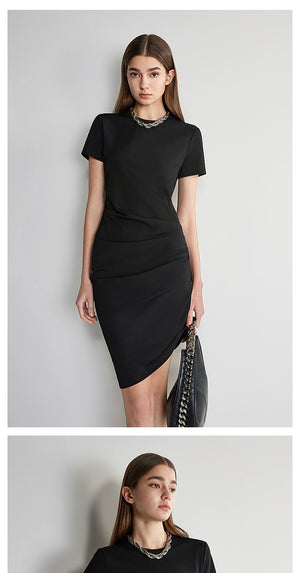 Casual-chic breathable short dress