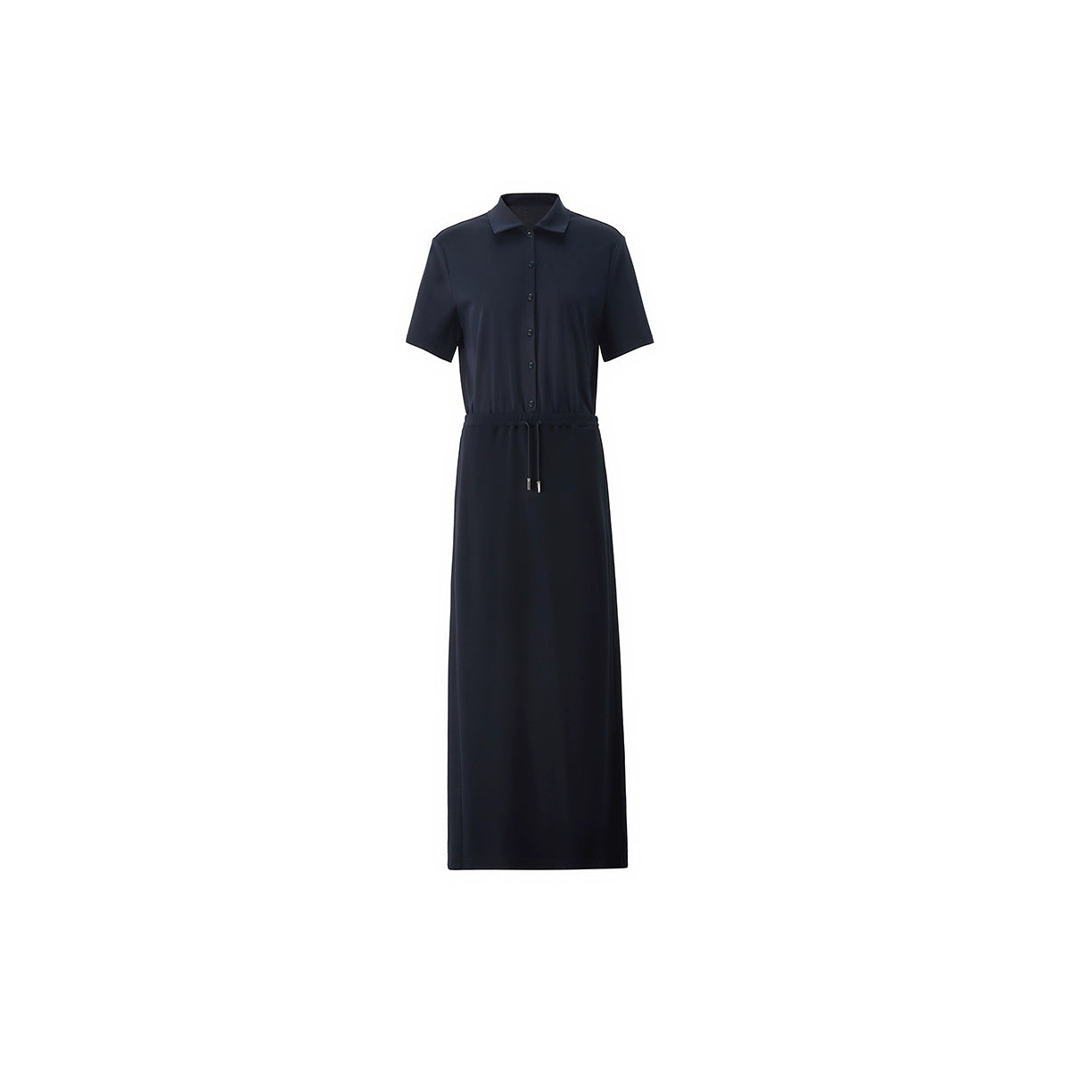 Chic everyday dress in soft fabric with defined waist