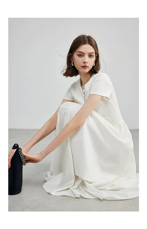 Side angle showing full silhouette and sleeve detail