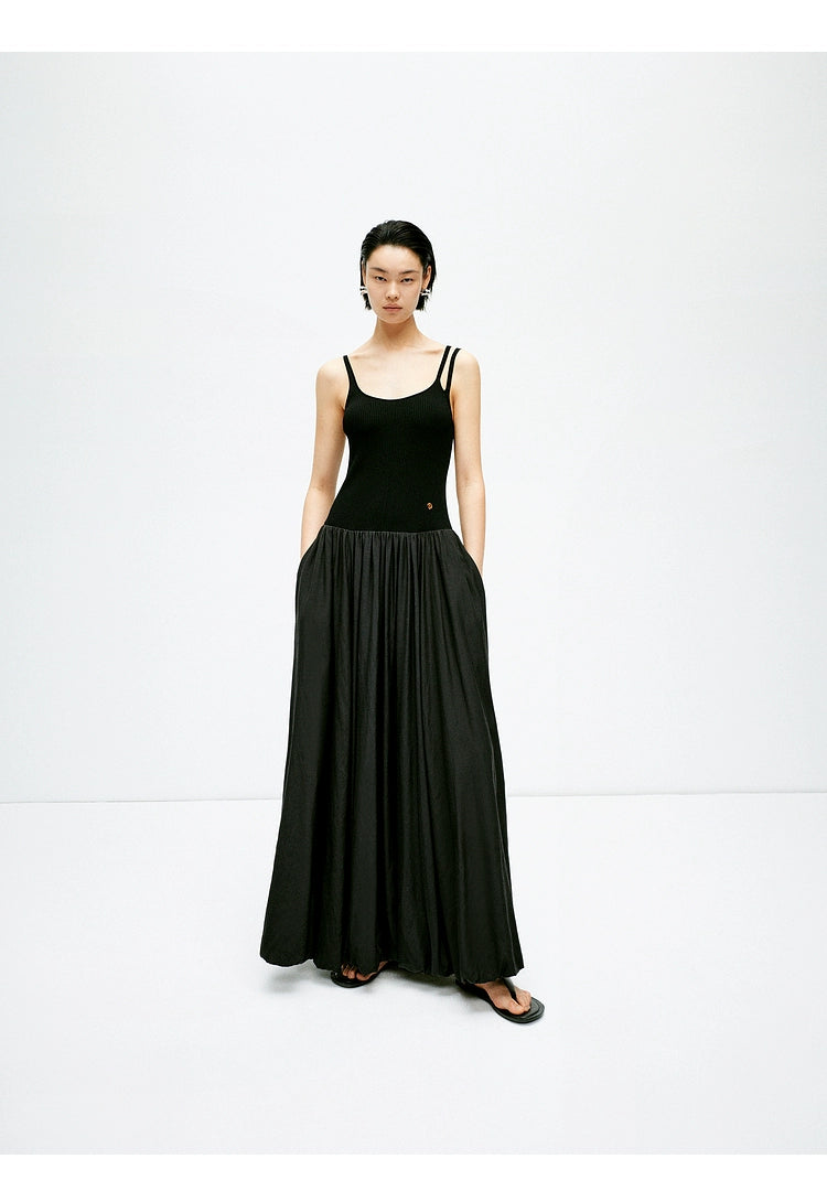 Comfortable fitted top maxi dress for warm weather