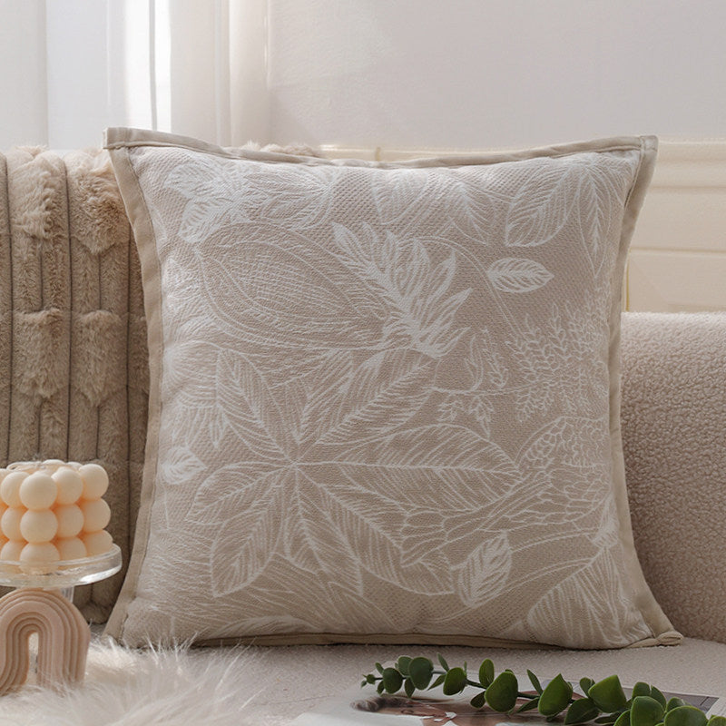 French Pillow Cover, Vintage Patterned Cushion Case for Sofa Decor