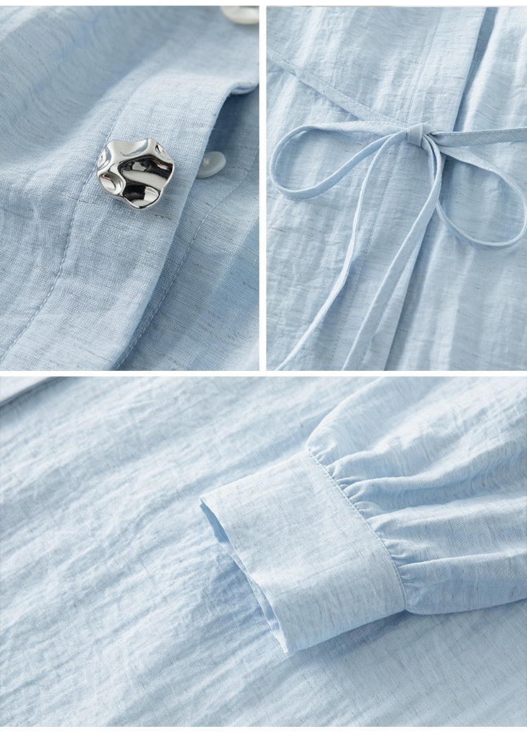 Taileroom classic long sleeve dress with vintage charm